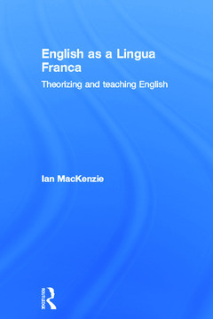 Couverture de l’ouvrage English as a Lingua Franca