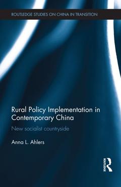 Cover of the book Rural Policy Implementation in Contemporary China