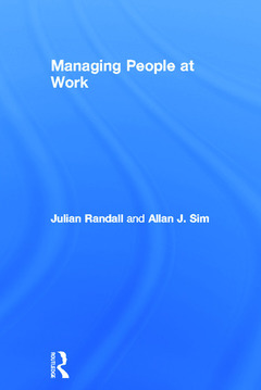 Cover of the book Managing People at Work