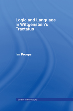 Cover of the book Logic and Language in Wittgenstein's Tractatus