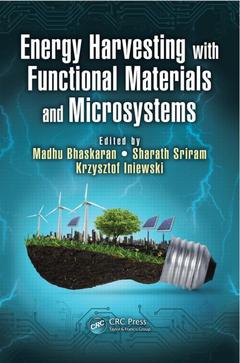 Couverture de l’ouvrage Energy Harvesting with Functional Materials and Microsystems