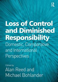 Couverture de l’ouvrage Loss of Control and Diminished Responsibility