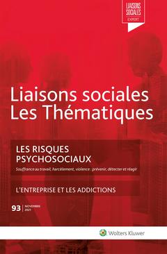 Cover of the book Les risques psychosociaux