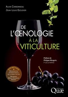 Cover of the book De l'oenologie à la viticulture