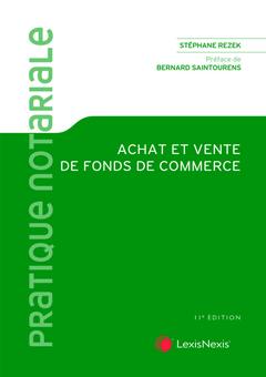 Cover of the book achat et vente de fond de commerce