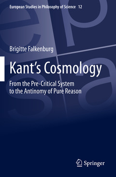 Couverture de l’ouvrage Kant’s Cosmology 