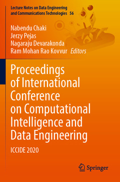 Couverture de l’ouvrage Proceedings of International Conference on Computational Intelligence and Data Engineering