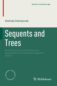 Couverture de l’ouvrage Sequents and Trees