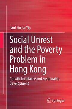 Couverture de l’ouvrage Social Unrest and the Poverty Problem in Hong Kong