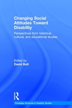 Couverture de l’ouvrage Changing Social Attitudes Toward Disability