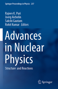 Couverture de l’ouvrage Advances in Nuclear Physics