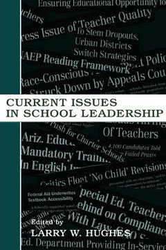 Cover of the book Current Issues in School Leadership