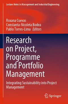 Cover of the book Research on Project, Programme and Portfolio Management