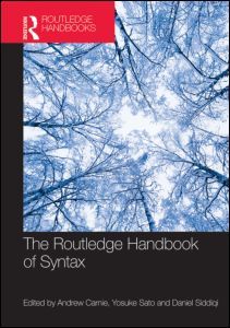 Couverture de l’ouvrage The Routledge Handbook of Syntax