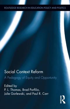 Couverture de l’ouvrage Social Context Reform