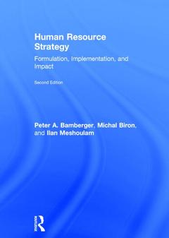 Couverture de l’ouvrage Human Resource Strategy