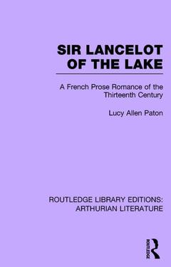 Couverture de l’ouvrage Sir Lancelot of the Lake