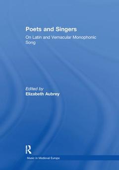 Cover of the book Poets and Singers