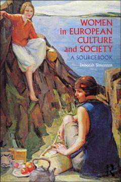 Couverture de l’ouvrage Women in European Culture and Society