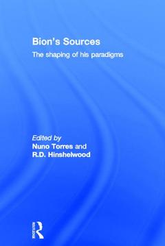 Couverture de l’ouvrage Bion's Sources