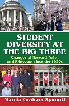 Couverture de l’ouvrage Student Diversity at the Big Three