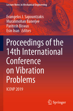 Couverture de l’ouvrage Proceedings of the 14th International Conference on Vibration Problems