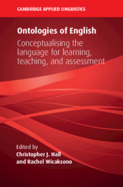 Cover of the book Ontologies of English
