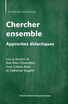 Cover of the book Chercher ensemble : approches didactiques