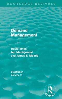 Couverture de l’ouvrage Demand Management (Routledge Revivals)