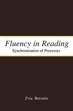 Couverture de l’ouvrage Fluency in Reading