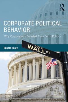 Couverture de l’ouvrage Corporate Political Behavior