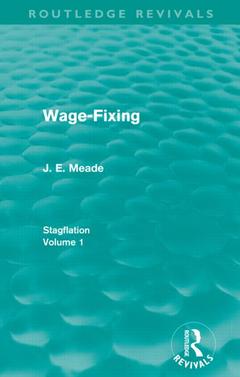 Couverture de l’ouvrage Wage-Fixing (Routledge Revivals)
