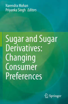 Couverture de l’ouvrage Sugar and Sugar Derivatives: Changing Consumer Preferences