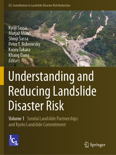 Couverture de l’ouvrage Understanding and Reducing Landslide Disaster Risk