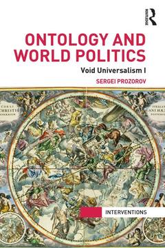Couverture de l’ouvrage Ontology and World Politics