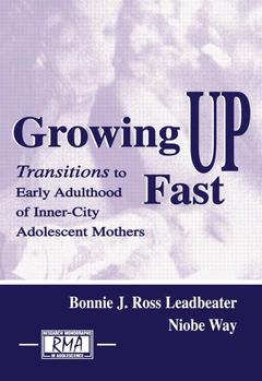 Couverture de l’ouvrage Growing Up Fast