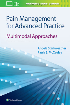 Couverture de l’ouvrage Pain Management for Advanced Practice