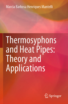 Couverture de l’ouvrage Thermosyphons and Heat Pipes: Theory and Applications