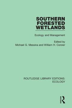 Couverture de l’ouvrage Southern Forested Wetlands