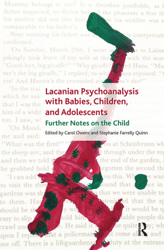 Couverture de l’ouvrage Lacanian Psychoanalysis with Babies, Children, and Adolescents
