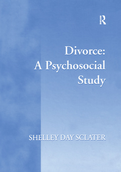 Couverture de l’ouvrage Divorce: A Psychosocial Study