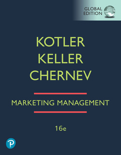 Cover of the book Marketing Management, Global Edition