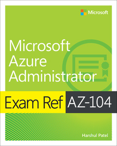 Couverture de l’ouvrage Exam Ref AZ-104 Microsoft Azure Administrator