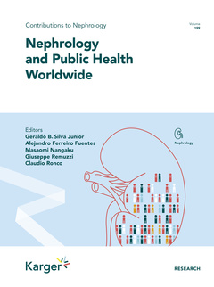 Couverture de l’ouvrage Nephrology and Public Health Worldwide