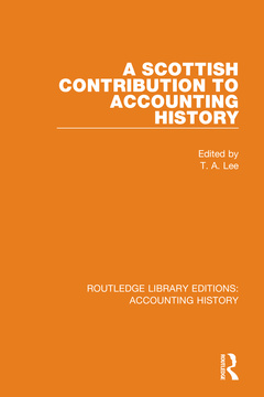 Couverture de l’ouvrage A Scottish Contribution to Accounting History