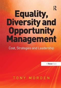 Cover of the book Equality, Diversity and Opportunity Management