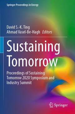 Couverture de l’ouvrage Sustaining Tomorrow