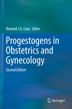 Couverture de l’ouvrage Progestogens in Obstetrics and Gynecology