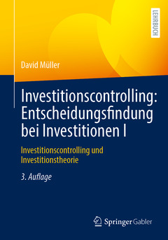 Cover of the book Investitionscontrolling: Entscheidungsfindung bei Investitionen I