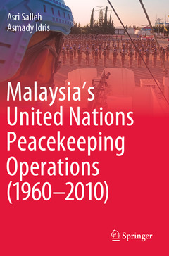Couverture de l’ouvrage Malaysia's United Nations Peacekeeping Operations (1960-2010)